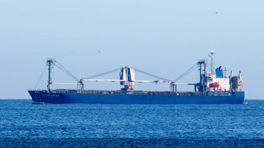 Kargo gemisi Ultra Afrika Skagerrak, Danimarka 'ya doğru yola çıktı. Gemi verileri: 117 metre uzunluğunda, dw 13325 ton.