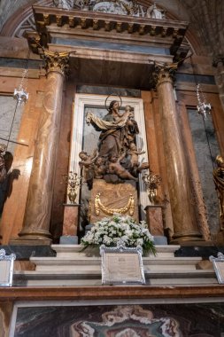 Sevilla, Endülüs, İspanya 'daki Katedral' de..