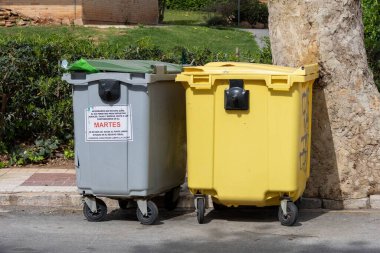 Torremolinos, Endülüs, İspanya 'da çöp öğütücüsü.