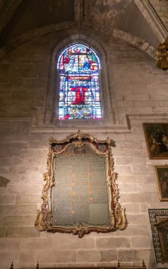 Sevilla, Endülüs, İspanya 'daki Katedral' de..