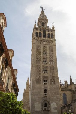 Sevilla, Endülüs, İspanya 'daki Katedral' in dışında..