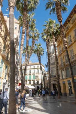 Malaga, Endülüs, İspanya 'da kentsel çevre.