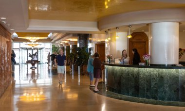 Torremolinos, Endülüs, İspanya 'da bir otel..