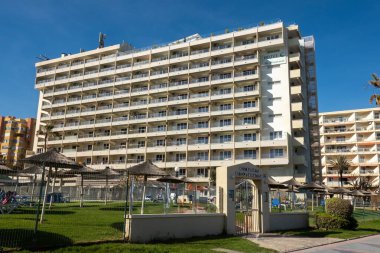Torremolinos, Endülüs, İspanya 'daki Barakuda Oteli.