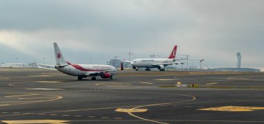 İstanbul (yeni) Havalimanı, Türkiye 'deki uçaklar.