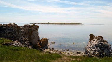 Güney Gotland, İsveç 'te Heligholmen ile Holmhallar doğa rezervi.
