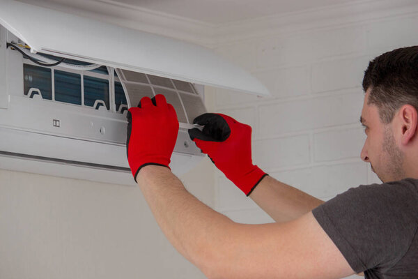 Cleaning Air Conditioner Filter for Better Air Quality.