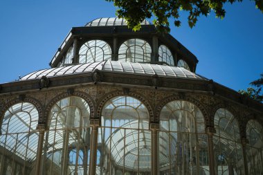 Madrid Retiro Parkı 'nda Palacio de Cristal adında bir mücevher var, şüphesiz bir mücevher..