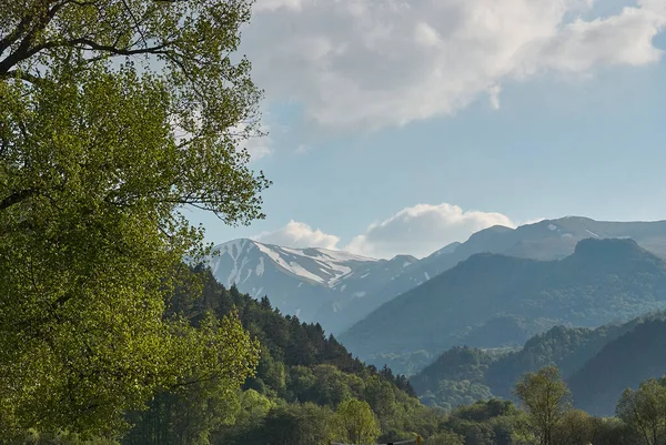 Paysage Parc Volcanique Auvergne Par Une Journée Ensoleillée France — Photo