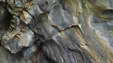 Şili, Patagonya 'daki carretera austral boyunca uzanan lago genel carrera' da mermer mağaralara, kılcal de marmol 'a motorlu tekne turizmi.