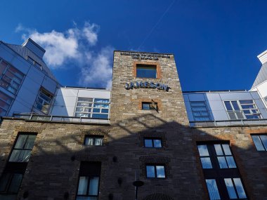 Dublin, Ireland - 09 26 2015: Jameson irish whiskey distillery in Dublin