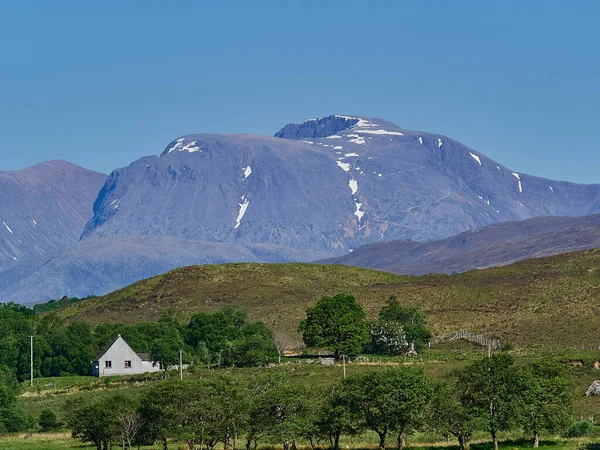 Ben Nevis Ist Der Höchste Berg Schottland Großbritannien — Stockfoto