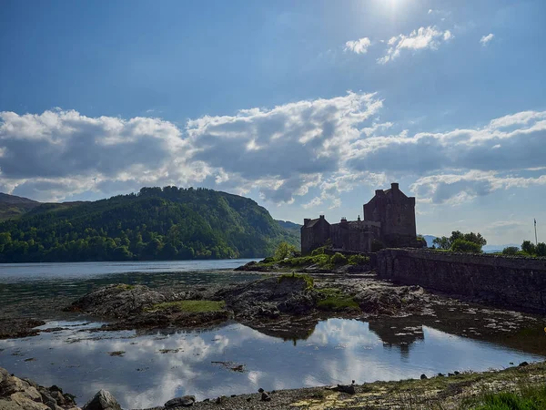 Eilean Donan Schottland 2018 Altes Und Historisches Eilean Donan Castle — Stockfoto