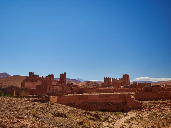 Ksar Ait Ben Haddou Régi Unesco Örökség Egy Berber Adobe — Stock Fotó