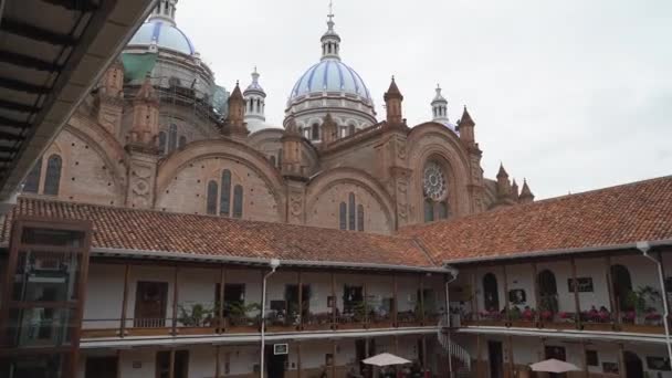 Cityscape Cuenca Ecuador Twon Situated Andes Mountains — Stock Video