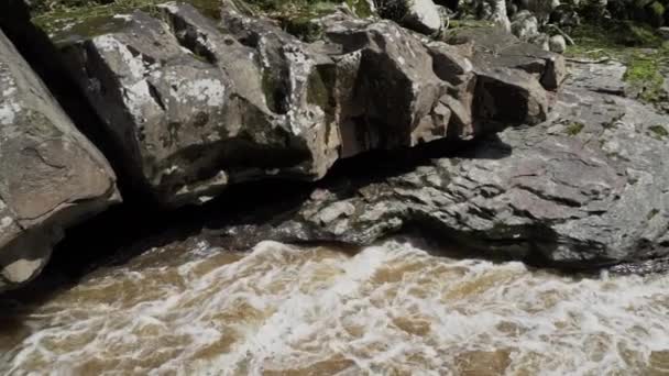 Magdalena Nehri Estrecho Magdalena Dar Bir Boşluktan Geçerek Kolombiya San — Stok video