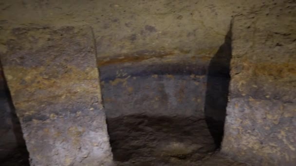 Cauca Kolumbie 2019 Národní Archeologický Park Tierradentro Hroby Starověké Kolumbijské — Stock video