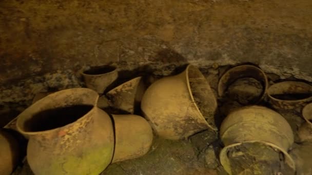 Cauca Kolumbien 2019 Archäologischer Nationalpark Tierradentro Mit Den Gräbern Einer — Stockvideo