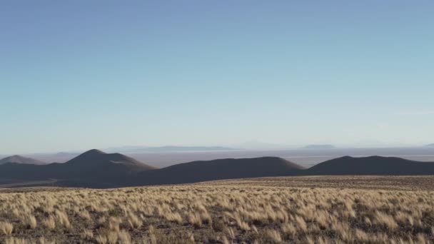 Paisaje Árido Seco Las Tierras Altas Bolivia Los Andes Del — Vídeos de Stock