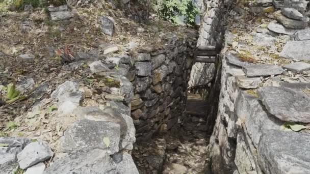 Kuelap 2019 안데스 산맥의 고지대에있는 원주민 잉카의 정착지 Kuelap의 오래된 — 비디오