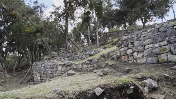 Kuelap Perù 2019 Sito Archeologico Storico Della Vecchia Città Perduta — Video Stock