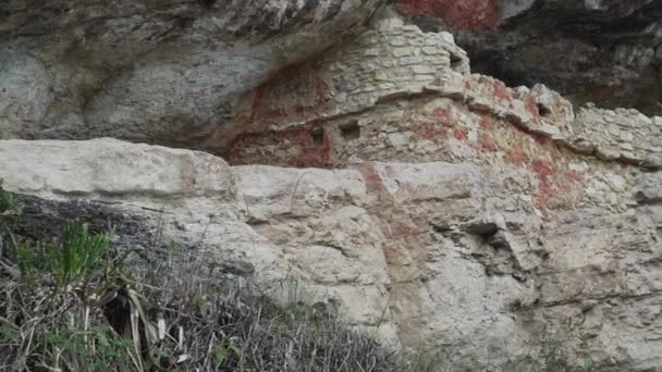 Revash Peru 2019 Sítio Arqueológico Histórico Dos Túmulos Revash Mausoléu — Vídeo de Stock