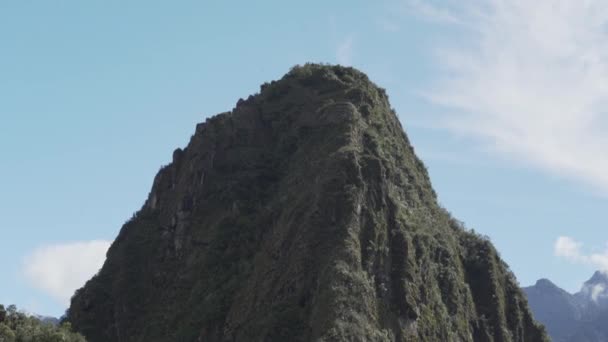 Aguas Calientes Peru 2023 Archäologische Stätte Von Machu Picchu Mit — Stockvideo