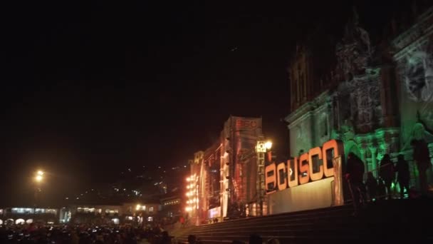 Cuzco Peru 2019 Utcai Karnevál Zenei Fesztivál Inti Raimy Fesztiválon — Stock videók