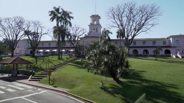 이구아즈 브라질 2019 아르헨티나와 브라질 국경의 이구아즈 근처의 핑크색 벨몬드 — 비디오