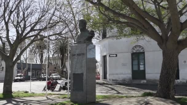 Колония Дель Сакраменто Уругвай 2019 Городской Пейзаж Колонии Дель Сакраменто — стоковое видео