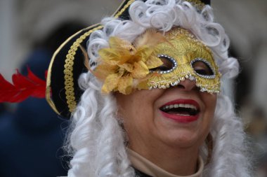 05.02.2022 Venice Carnival with characteristic masks