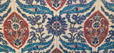 İstanbul 'daki Eyup Sultan Camii' ndeki Eyüp Sultan Camii 'ndeki fayanslar