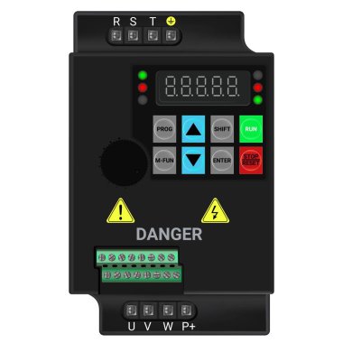 Control Panel. Production control panel and control of computer devices. Touchpad. . Vector illustration