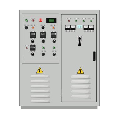 Control Panel. Production control panel and control of computer devices. Touchpad. Vector graphics . Vector illustration