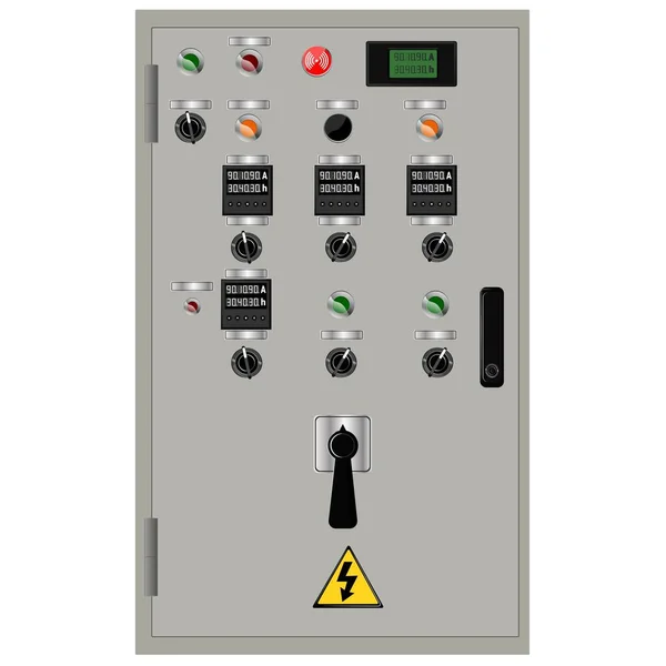 Control Panel Production Control Panel Control Computer Devices Touchpad Vector — Stockový vektor