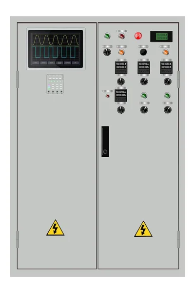Control Panel Production Control Panel Control Computer Devices Touchpad Vector — Stockový vektor