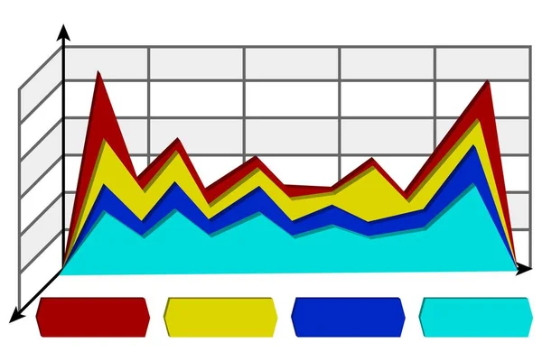 ベクトル円のインフォグラフィック ビジネス図 矢印グラフ スタートアッププレゼンテーション チャート — ストックベクタ