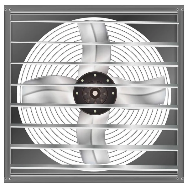 Ventilator Elektrisch Blinds Fan Vectorillustratie — Stockvector