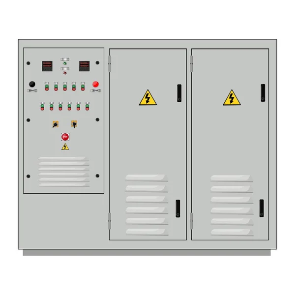 Control Panel Production Control Panel Control Computer Devices Touchpad Vector — Vetor de Stock