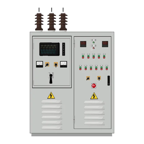 Control Panel. Production control panel and control of computer devices. Touchpad. . Vector illustration