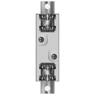 Seramik sigorta tutacağı. Vektör grafikleri. Vektör illüstrasyonu