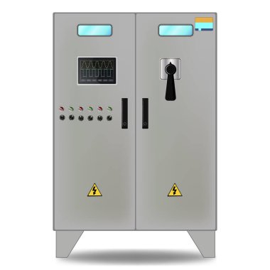 Control Panel. Production control panel and control of computer devices. Touchpad. Vector graphics . Vector illustration