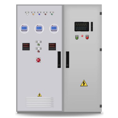 Control Panel. Production control panel and control of computer devices. Touchpad. . Vector illustration