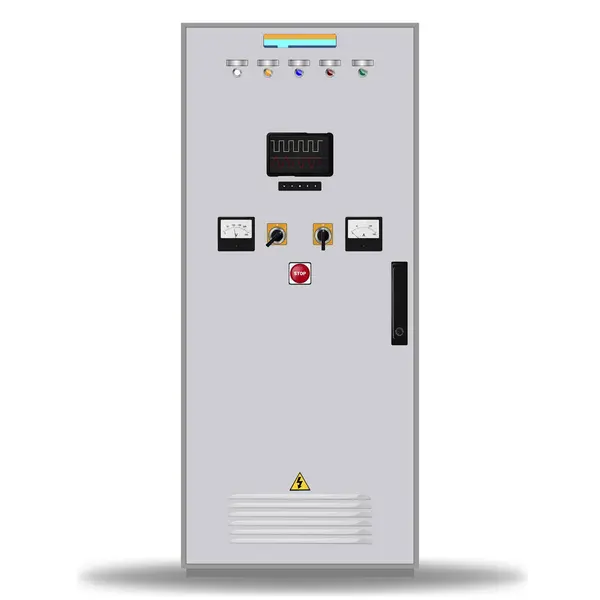 Control Panel. Production control panel and control of computer devices. Touchpad. . Vector illustration