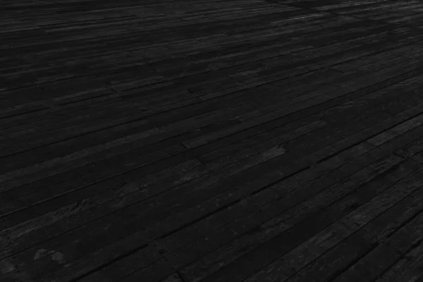Dunkler Hintergrund Aus Holzplanken Textur Der Perspektive Schwarze Holzplanken Dunkler — Stockfoto