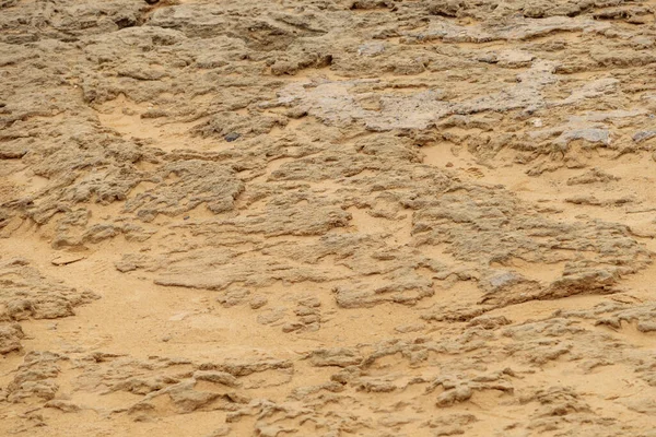 Fundo Abstrato Marrom Textura Areia Argilosa Foco Suave — Fotografia de Stock