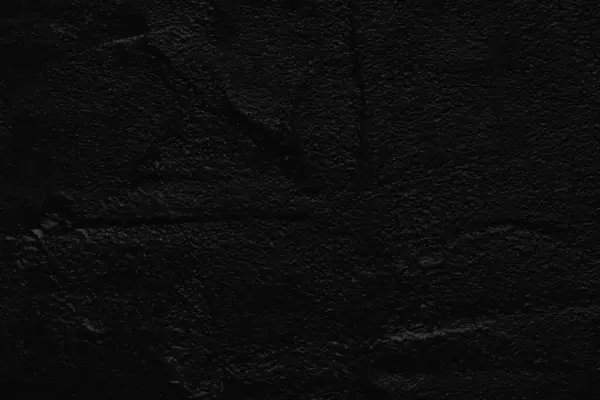 Черный Бетонный Фон Темно Морщинистый Бетонный Цемент Крупным Планом Стоковое Изображение