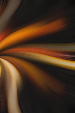 Arkaplanda bulanık turuncu çizgiler var. Soyut resimleme.