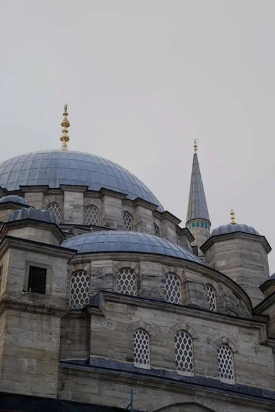 Meczet Stambule Turcja Widok Miasto Pionowy — Zdjęcie stockowe