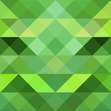 Üçgen desenli yeşil arka plan. Klasik Yeşil, Aşk Kuşu, Panront Lush Meadow 'da çokgen arka plan. Geometrik Mozaik Arkaplan, Yaratıcı Tasarım Şablonları. Web sitesi tasarımın için arka plan. EPS 10
